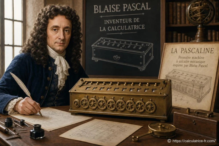 Qui est l'inventeur de la calculatrice ?