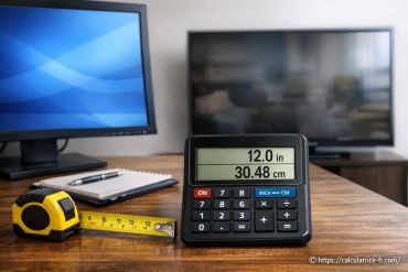 Convertisseur Pouces Centimètres en ligne