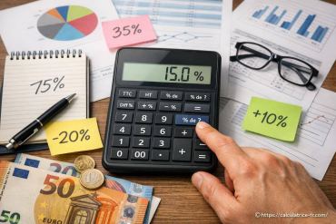 Calculatrice de pourcentage %