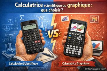 Calculatrice scientifique ou graphique : que choisir pour vos besoins ?