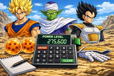 Calculatrice de puissance dans Dragon Ball