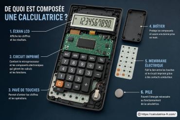 De quoi est composée une calculatrice et comment ça fonctionne ?