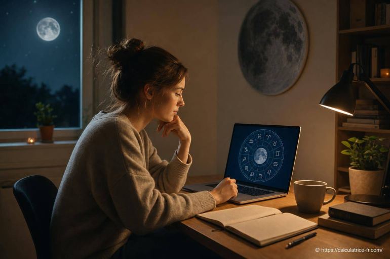 Calcul signe lunaire