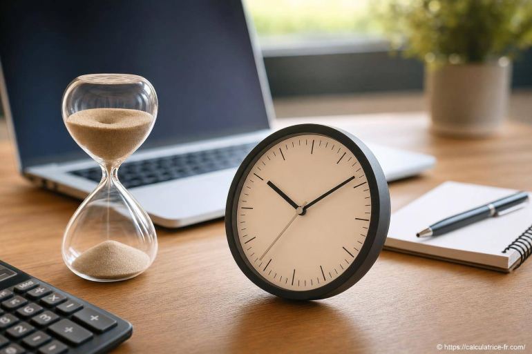 Calcul heure minute