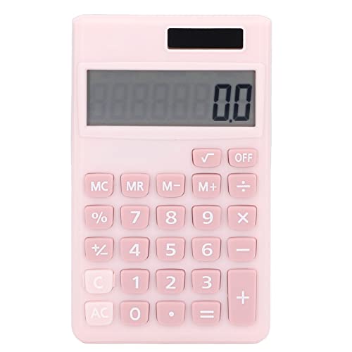 Calculatrice Portable Rose 8 Chiffres
