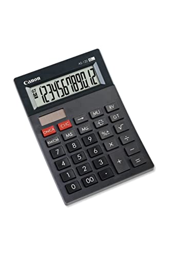 Canon AS-120 Calculatrice de Bureau - Noire