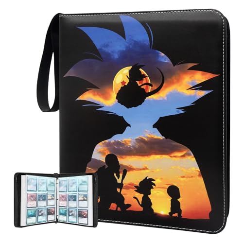 Classeur de cartes à collectionner Anime pour cartes, 9 poch