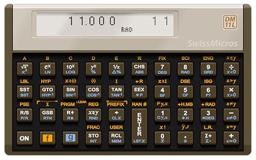 SwissMicros DM11L RPN Calculatrice scientifique – Inspirée p