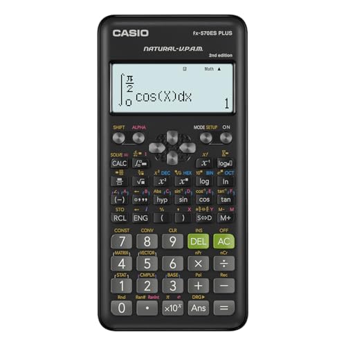Casio Fx-570Es Plus 2 – Calculatrice scientifique avec 417 f
