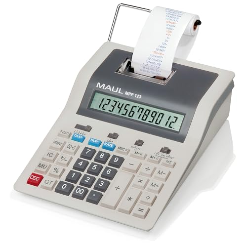 Calculatrice Imprimante Bureau 12 Chiffres