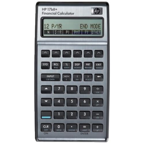 HP 17 BII+ Calculatrice de Poche