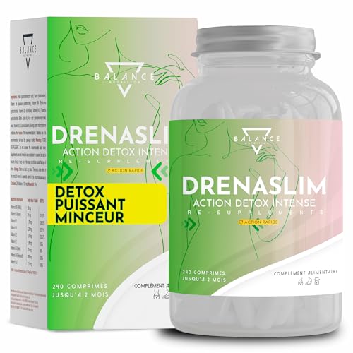 DRENASLIM® DETOX (RÉGIME DÉTOX DRAINANT INCLUS) - 240 COMPRI