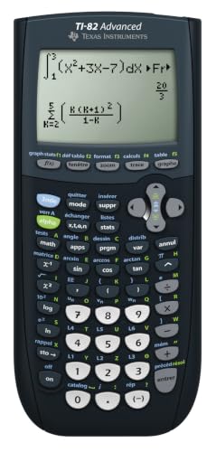 Texas Instruments TI 82 Advanced Calculatrice Graphique avec