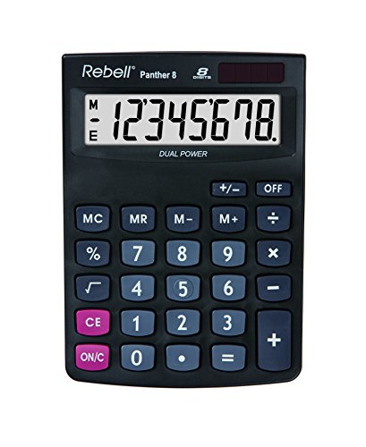 Calculatrice Bureau REBELL Panther 8
