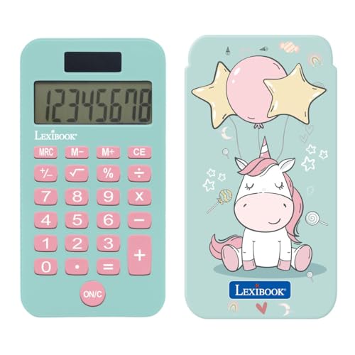 Lexibook, Unicorn Calculatrice de Poche, C45UNILXB