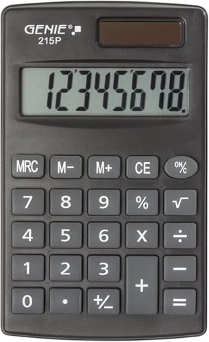 Genie Calculatrice 215 Chiffres P8 - Double Alimentation (So