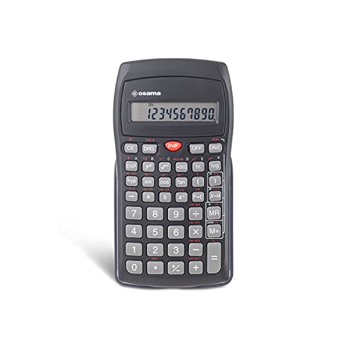 Osama - Calculatrice Scientifique 56 Fonctions, 10 Chiffres 