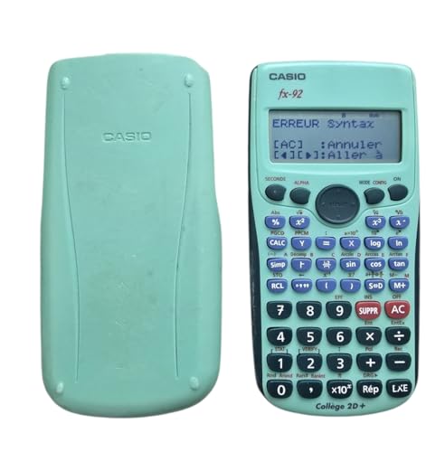 Casio FX-92 Calculatrice Scientifique