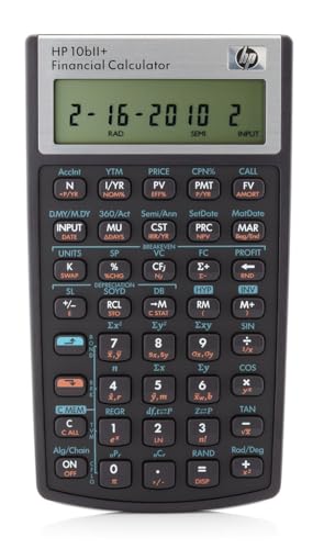 Calculatrice Financière HP10bII+ Noire