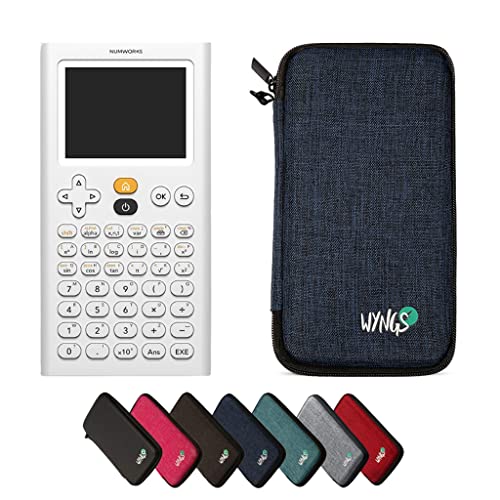 NumWorks avec Housse de Protection WYNGS Incluse Bleu - Calc
