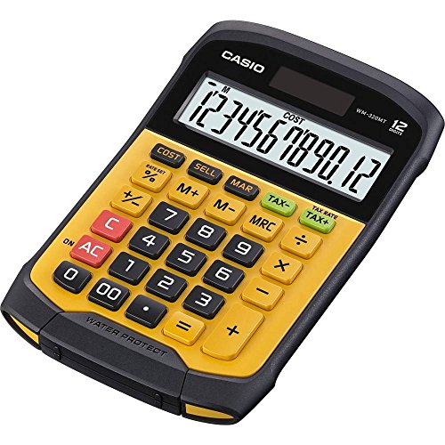 CASIO WM-320MT Spritzwasser- und staubgeschützter Rechner, 1