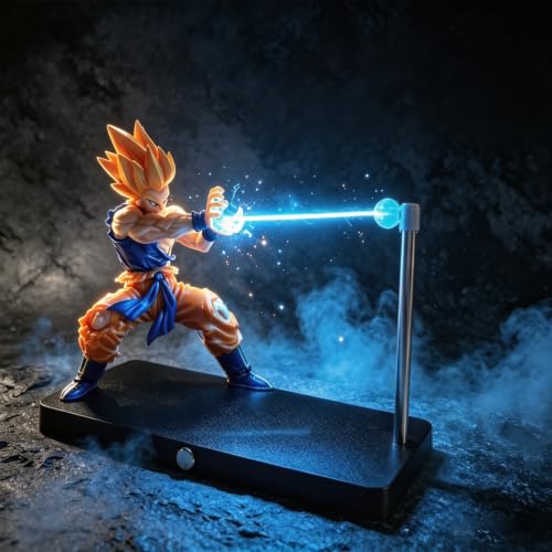 Fhlprte Veilleuse magnétique 3D Dragon Ball,Nachtlicht Goku 