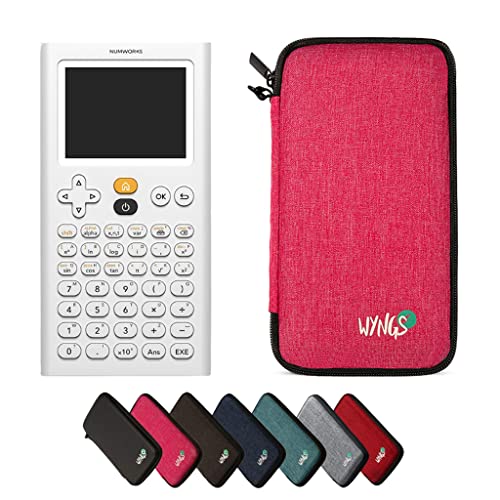 NumWorks avec Housse de Protection WYNGS Incluse Rose - Calc