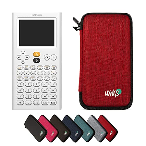 NumWorks avec Housse de Protection WYNGS Incluse Rouge - Cal
