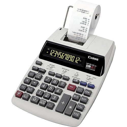 Canon Calculatrice imprimante à 12 Chiffres MP-120-MG-ES, Co
