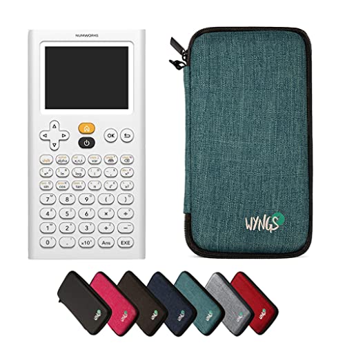 NumWorks avec Housse de Protection WYNGS Incluse Turquoise -