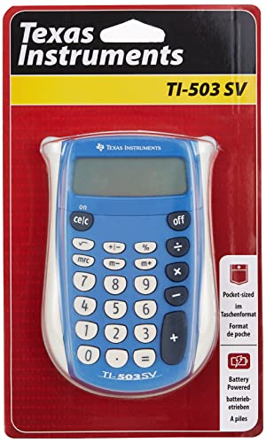 Texas Instruments TI 503SV Calculatrice 8 chiffres