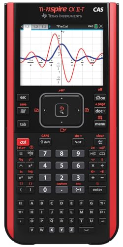 Texas Instruments TI-NSP CX II Cas FC Calculatrice Graphique