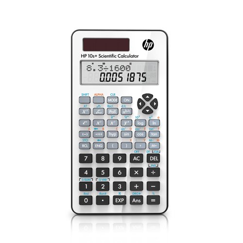 HP 10s+ Calculatrice Scientifique Blanc