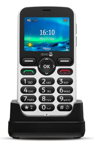 Doro - 5860 - Téléphone 4G Débloqué pour Seniors - Touches N