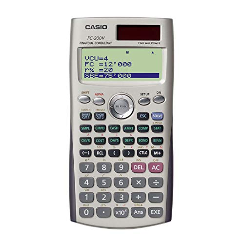 Casio FC-200V Calculatrice