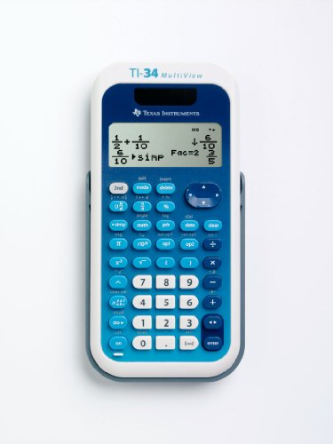 Texas Instruments TI 34XS Mulitview Calculatrice Scientifiqu