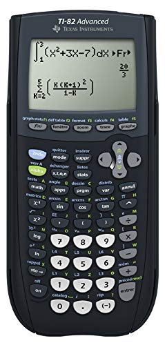 Texas Instruments TI 82 Advanced Calculatrice Graphique avec