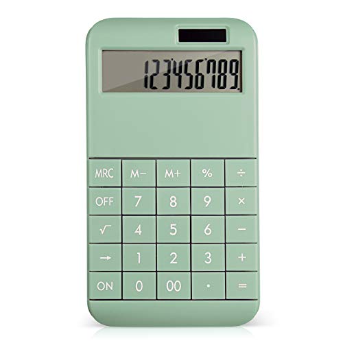 EooCoo Calculatrice de Bureau Fonction Standard, 12 Chiffres