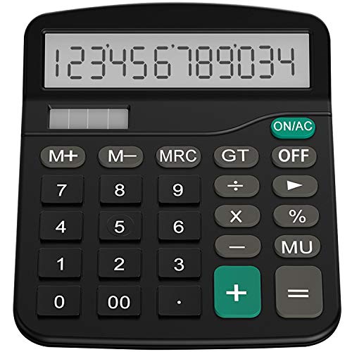 Helect H1001 Calculatrice de Bureau Fonction Standard à 12 C