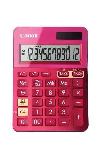 Canon LS-123K Calculatrice de Bureau - Rose