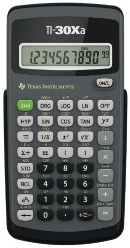 Texas TI30XA Calculatrice scientifique (Import Royaume Uni)