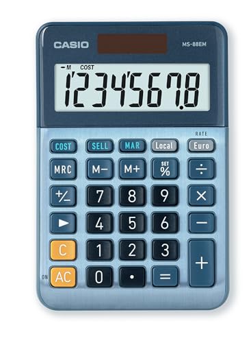 Casio MS88EM Calculatrice de Bureau Coût de Conversion de De