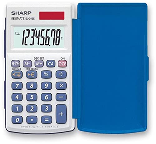 Sharp EL 243 E Calculatrice de Poche