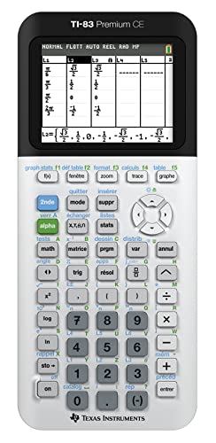TI-83 Premium CE – Calculatrice graphique – Mode examen