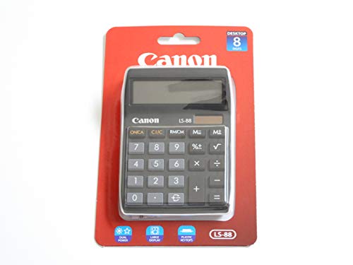 CANON - Calculatrice de bureau LS-88 à pile ou solaire