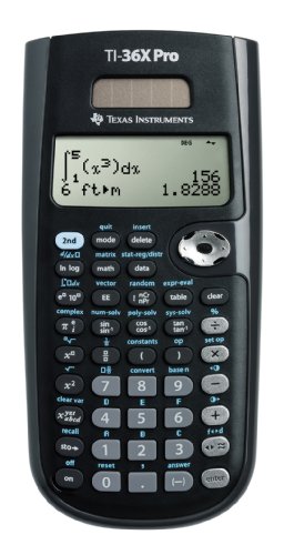 Texas Instruments TEX-TI36XPRO Calculatrice Scientifique Noi