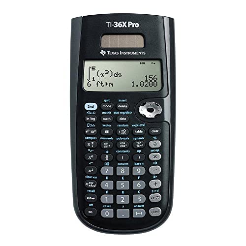 Texas Instruments TEX-TI36XPRO Calculatrice Scientifique Noi