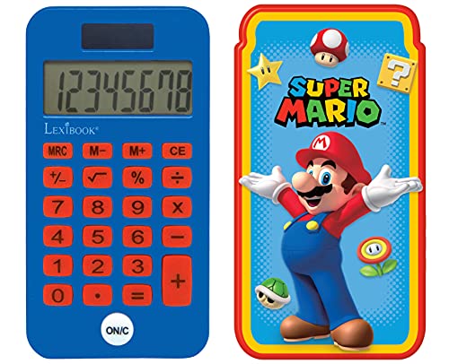 Lexibook- Calculatrice de Poche Super Mario, Fonctions Class